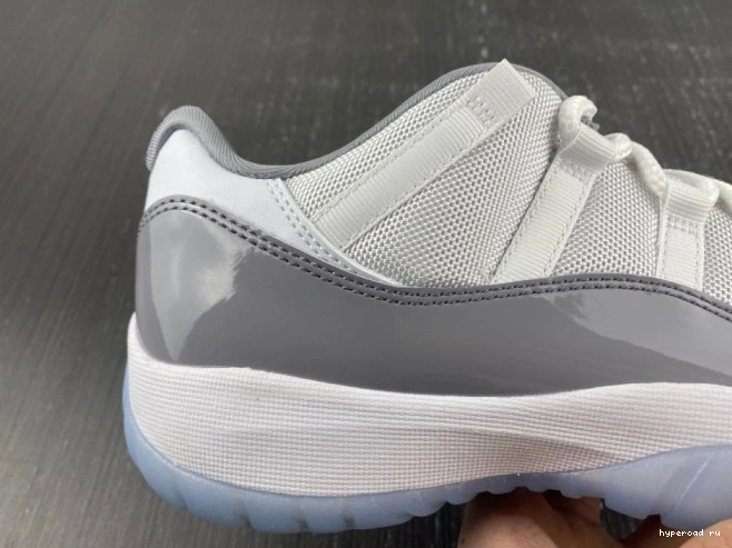 Grey Air Cement AV2187-140 Low Jordan 11 0703